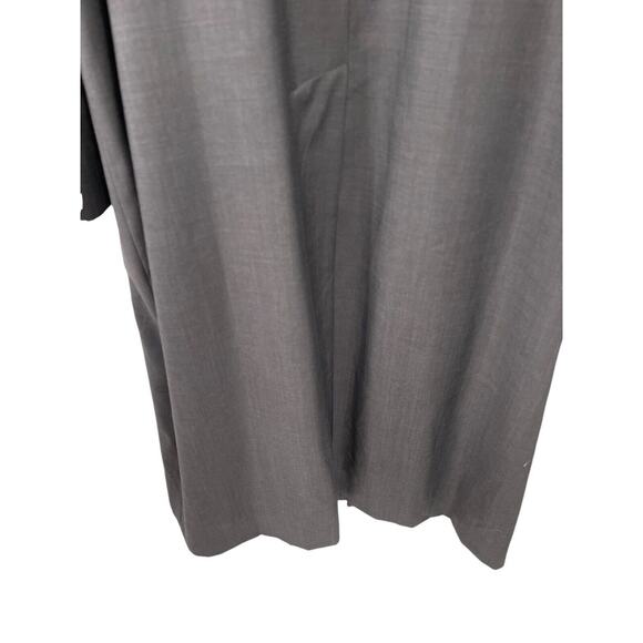 Cerruti 1881 Overcoat Coat Jacket Gray Wool Men’s Size EU 52 US 42 - Picture 6 of 12